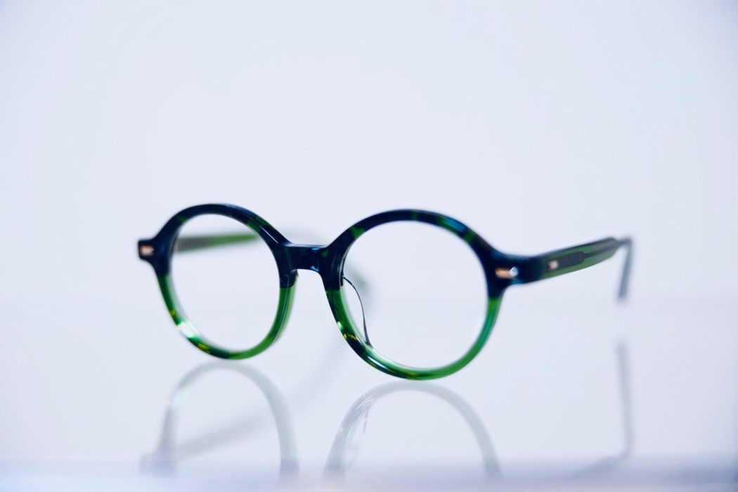 Emerald Green Round Eyeglasses