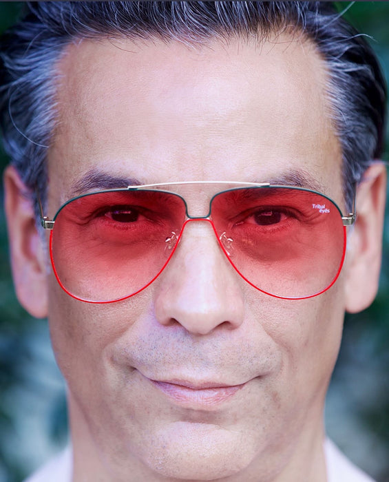 Highlife Rose-Colored Aviators