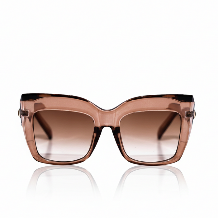 Champagne cat eye sunglasses