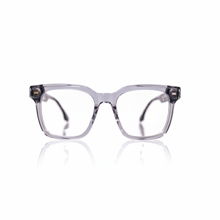 Gray Quartz Square Eyeglasses